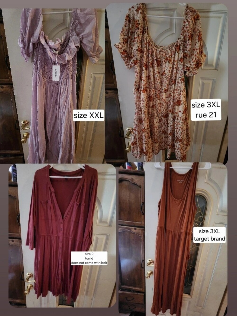 Plus Size Dress Bundle- Size XXL-3XL